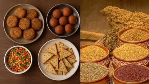 Millet snacks for children