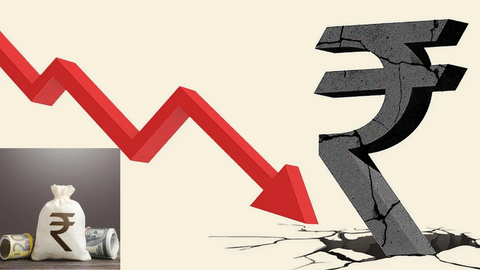 indian rupees fall