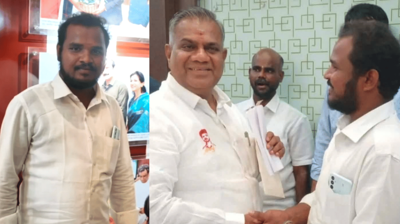 “இளம்பெண்ணுக்கு பாலியல் தொல்லை” - தவெக ஒன்றிய செயலாளர் கைது! திருவாரூர் பஸ் ஸ்டாண்டில் பரபரப்பு!