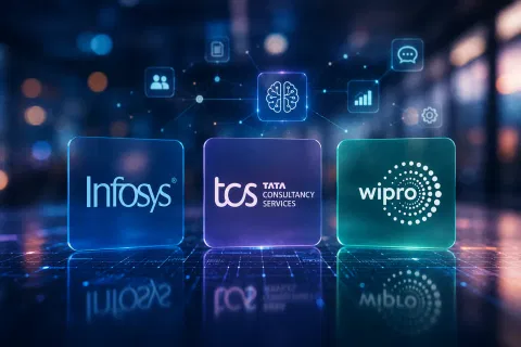 TCS, Infosys, Wipro