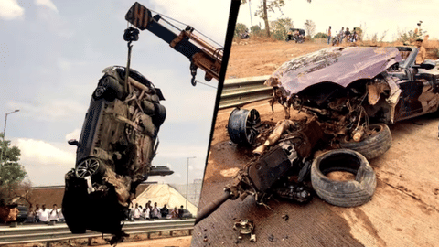 Mumbai-Delhi Expressway accident