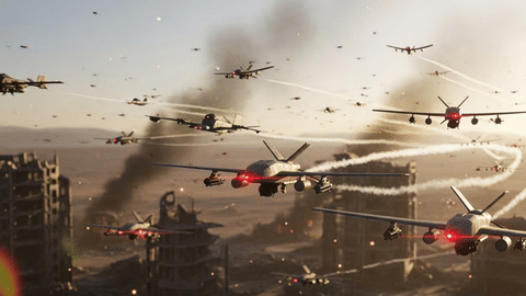 drone swarm attacks