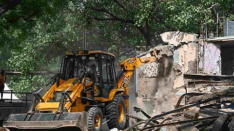 delhi yamuna bazaar demolition
