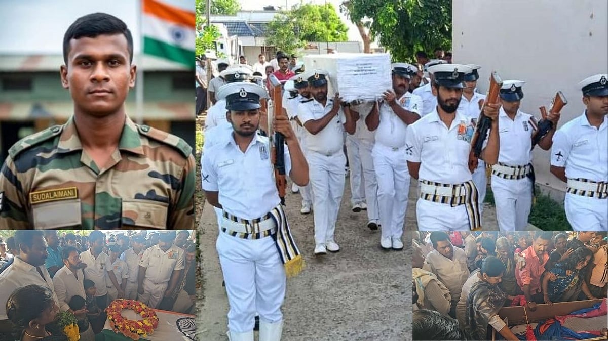 “தீவிரவாத தாக்குதலில் உடலில் பாய்ந்த குண்டு” - எல்லையில்  வீரமரணமடைந்த ராணுவ வீரர்.. தூத்துக்குடியில் குவிந்த அரசியல் தலைவர்கள்!