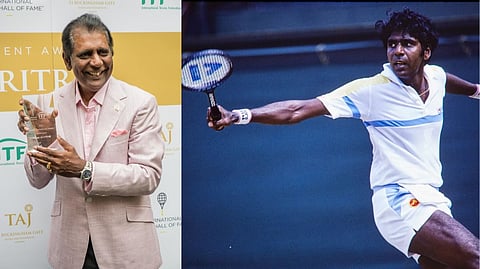 first Indian tennis star global