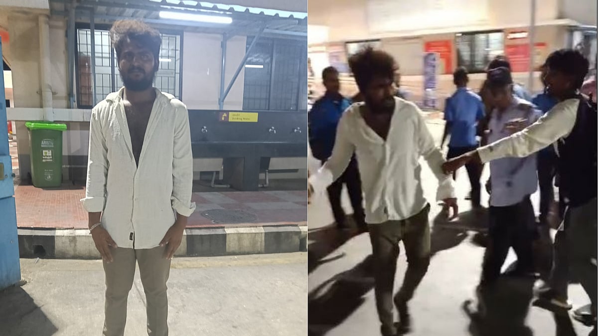 “கணவன் எதிரிலேயே புதுமணப் பெண்ணுக்கு ஆபாச தொல்லை” - பேருந்து பயணத்தில் விபரீதம்..  கிளாம்பாக்கத்தில் போதை வாலிபர் அத்துமீறல்!