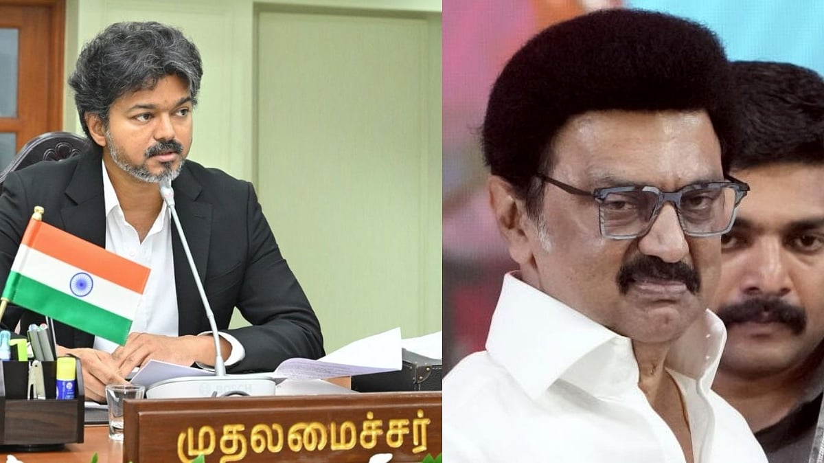 “அவதூறு கழகத் தலைவராக மாறி..” - அறிக்கை விட்டு ‘fake narrative’ செட் செய்கிறதா திமுக?.. தவெக சமூகவலைத்தள  பதிவால் பரபரப்பு! 