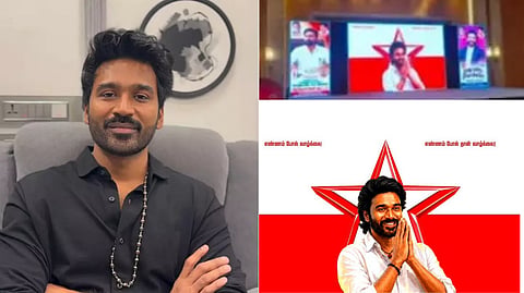 dhanush new flag launch 