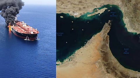 Oil tanker attack