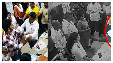 கர்ப்பிணி பெண்ணைச் சுற்றி தொடங்கிய சர்ச்சை... மருத்துவர்களை தாக்கிய அரசியல்வாதி, முடங்கிய அரசு மருத்துவமனை