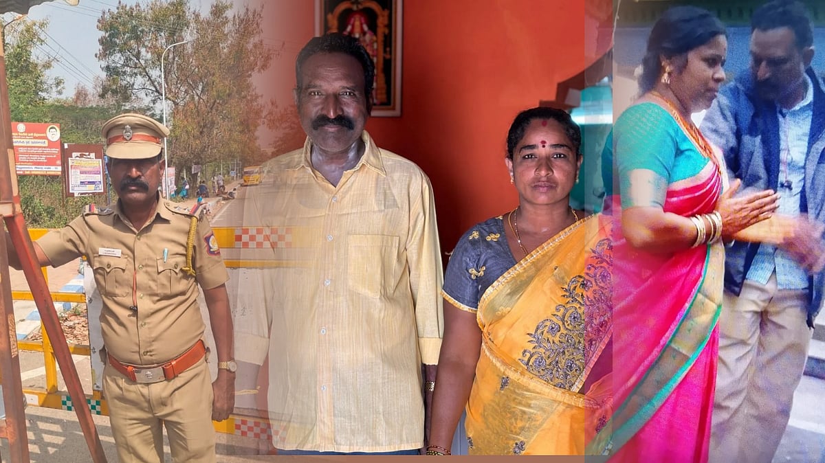“மூன்று பெண்களின் வாழ்க்கையை சீரழித்த போலீஸ் எஸ்.ஐ” - 59 வயதில் செய்த 3-வது திருமணம்.. டிஜிபி அலுவலகத்தில் நியாயம் கேட்டு புகார்!