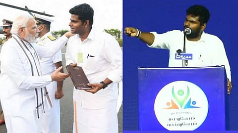 annamalai with modi 