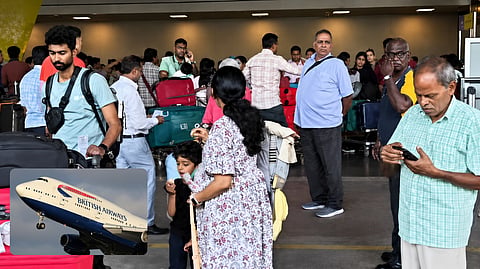 London flight cancelled