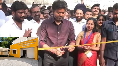 Chief Minister vijay visits Perambur