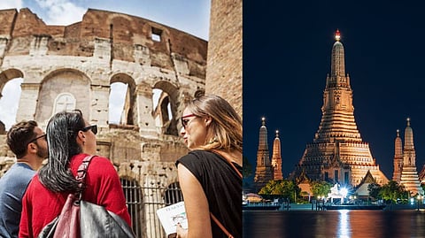 Indian tourist
