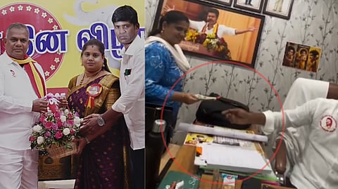 TVK Panchayat President