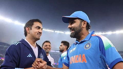 Rohit Sharma Gautam Gambhir relationship