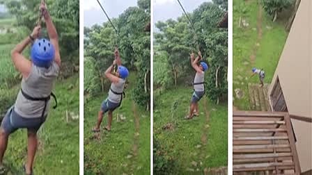 dandeli zipline accident