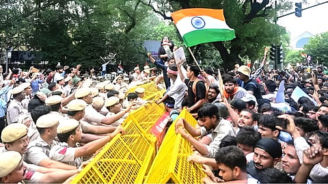Delhi Sansad Chalo protest