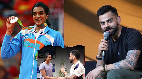 pv sindhu and virat kohli 