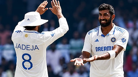 Jadeja and Bumrah 
