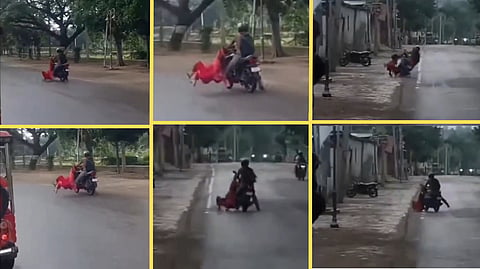 “ப்ளீஸ் என்னை கல்யாணம் பண்ணிக்கோ” - 100 மீட்டர் தூரம் தரையில் இழுத்துச் செல்லப்பட்ட இளம் பெண்.. ஈவு இரக்கமின்றி காதலன் செய்த செயல்!