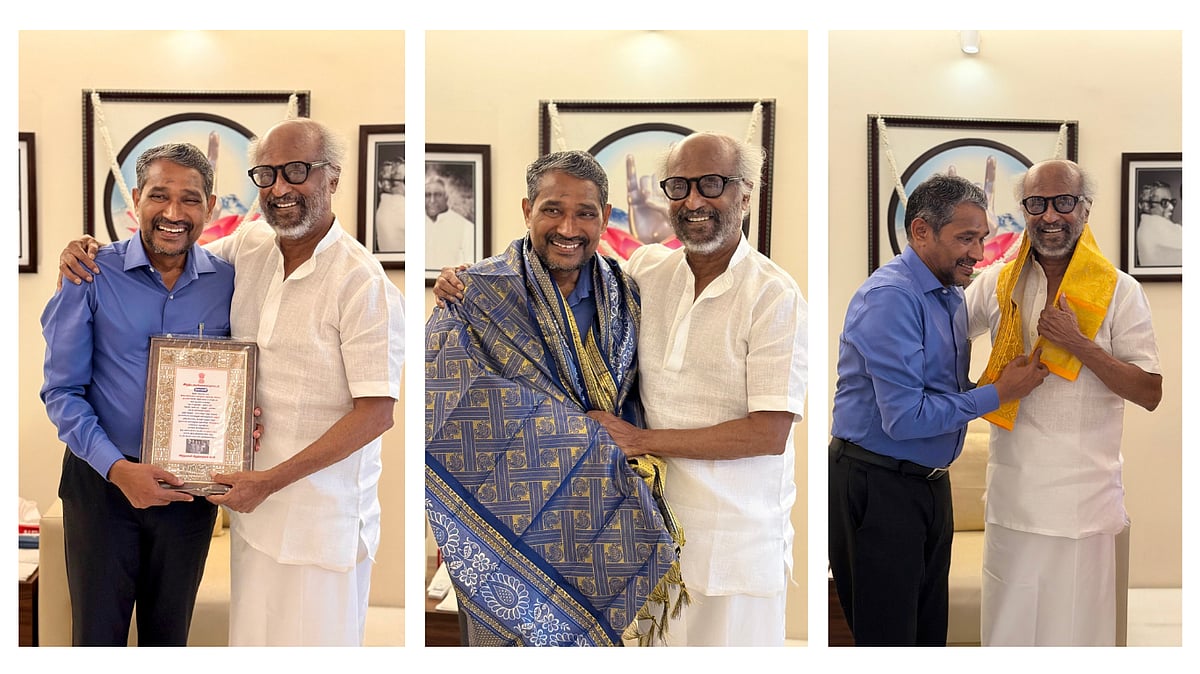 ரஜினிகாந்தை சந்தித்த அமைச்சர் வன்னி அரசு.. “மக்களுக்கு நிறைய செய்யுங்கள்” - சூப்பர் ஸ்டார் வாழ்த்து!