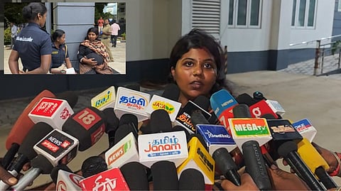 Woman Protests in Tiruppur 