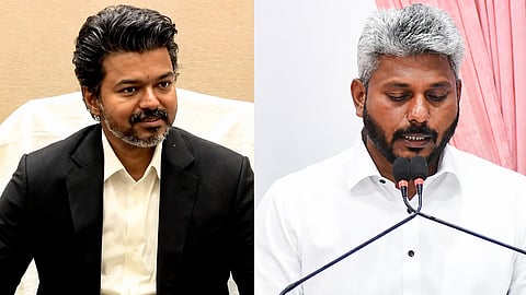 cm vijay and minister maria wilson 