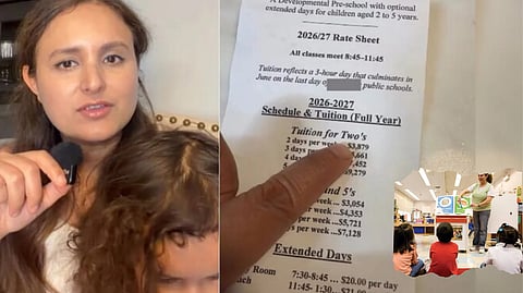 indian women about US preschool fees