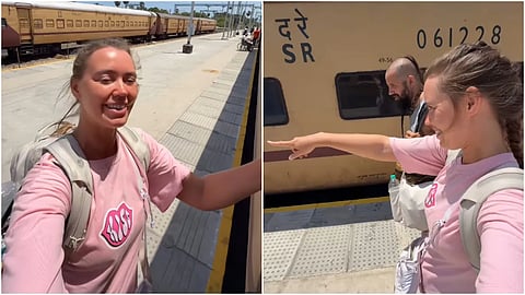 Russian traveller India