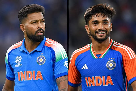 Hardik Pandya Injury  and Nitish Kumar Reddy
