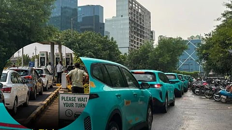 EV Charging நிலையத்தில் நீண்ட காத்திருப்பு! மின்சார டாக்சி ஓட்டுநர்களுக்கு புதிய சிக்கல்