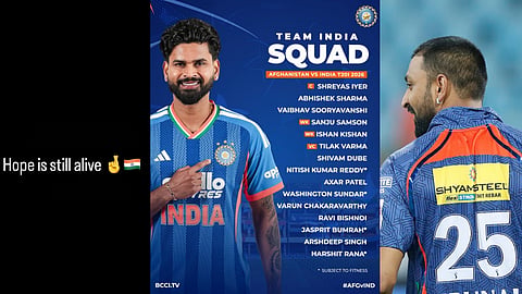 வைபவ் முதல் வாஷிங்டன் வரை... புதிய T20 அணி அறிவிப்பு! நிராகரிக்கப்பட்ட RCB வீரரின் உருக்கமான போஸ்ட்!