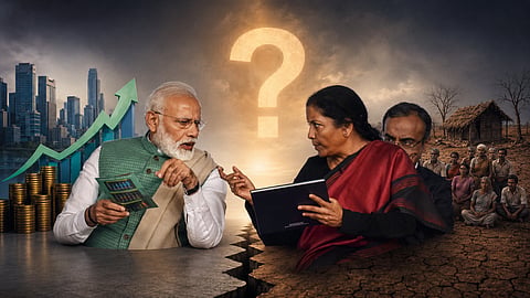 GDP 7.8% வளர்ச்சி... மோடி அரசு பொய் சொல்கிறதா? வல்லுநர்கள் எழுப்பும் கேள்வி!