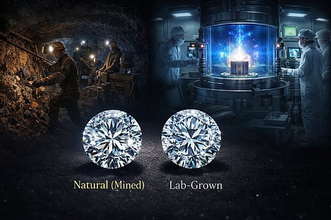 Natural Diamond vs Lab Diamond