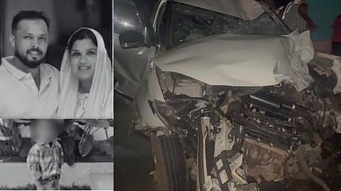 Guruvayur Kunnamkulam road accident