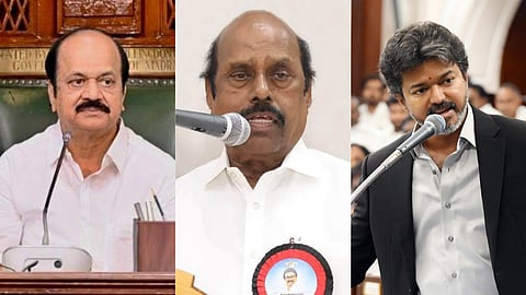 "சபாநாயகரின் சர்வாதிகாரம்" - காலவர்களால் வெளியேற்றப்பட்ட திமுகவினர்.. வெளியே வந்து எ.வ.வேலு பேசியது என்ன?
