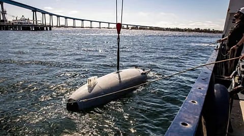 US underwater combat drone