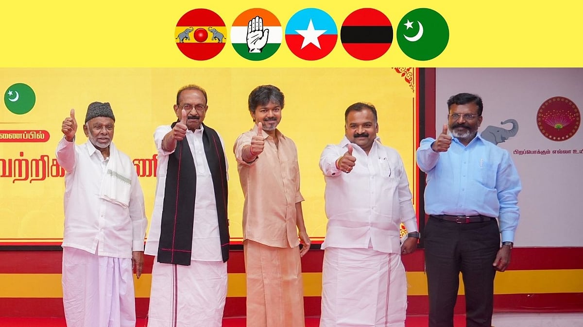 “INDIA கூட்டணியின் ஒரு பகுதி..” - விஜய் பிரதமர் வேட்பாளர் இல்லையா? மசவெகூ தலைவர்கள் கொடுத்த விளக்கம்