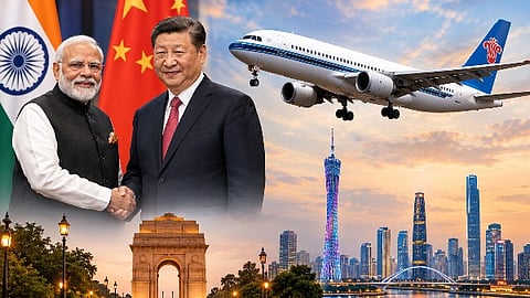 Delhi Guangzhou Direct Flight