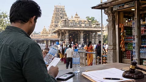 கோயிலில் தண்ணீர் பாட்டிலுக்கு ரூ.7 கூடுதல் கட்டணம்... கடைக்கு ரூ.7 லட்சம் அபராதம் ஏன்?