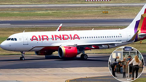 Central Government issues notice to air india