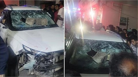 காதல் திருமணம் செய்த ஜோடியை பிரிக்க வந்த குடும்பத்தினர்? கார் சேஸ் வரை சென்ற சம்பவம்!