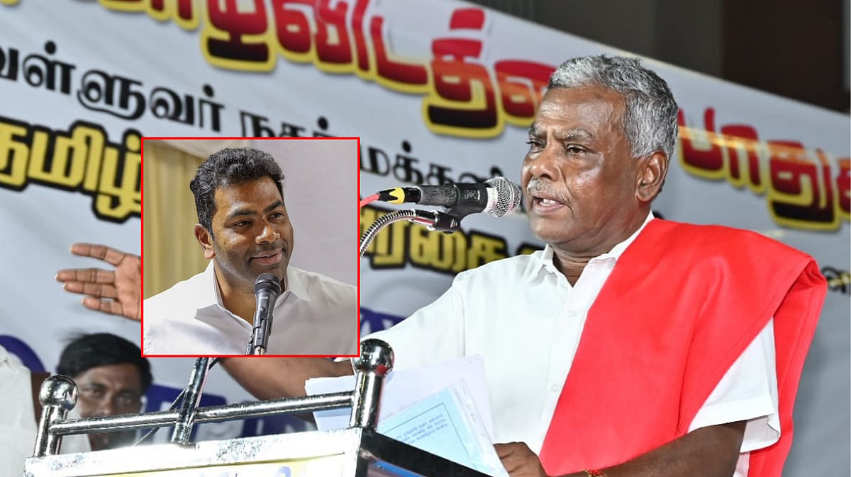 தவெக வேட்பாளர்களை மக்கள் விரட்டுவதாக சிபிஎம் தலைவர் பெ. சண்முகம் கூறினார்