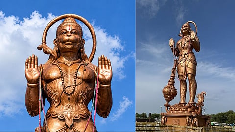 90 அடி உயர ஹனுமான் சிலை... திடீரென அரசியல் சர்ச்சையின் மையமாக மாறியது ஏன்?