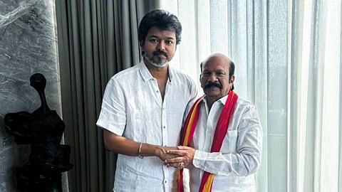Vijay and VS Babu (file Image)