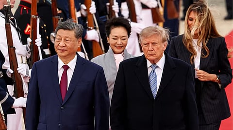 Trump and Xi jinping