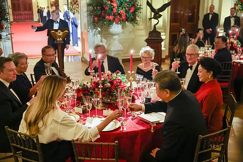 Trump Xi Jinping White House Dinner