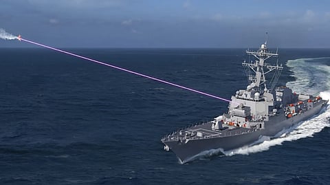 US Laser Weapon System
